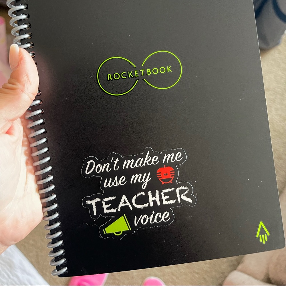 Rocketbook with pen and markers